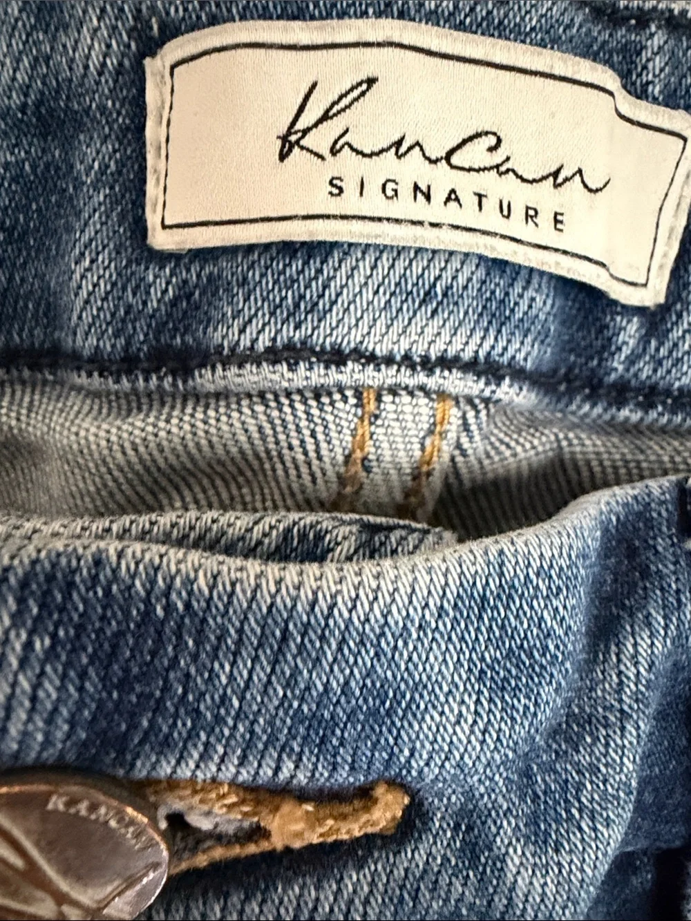 KanCan Kurvy Ultra High Rise Distressed Skinny Jeans Size 30